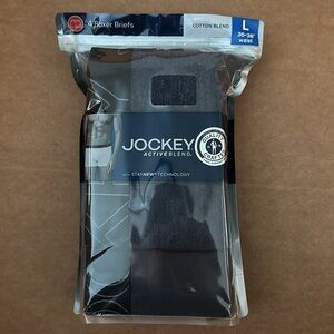 Jockey ActiveBlend Boxer Briefs.